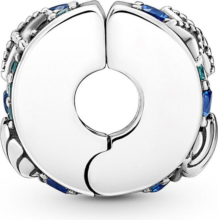 Pandora - Moments - Bedel - Blauw/Zilver - 925 Sterling Zilver