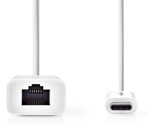 Nedis USB 3.2 Gen 1 1 Gbps, USB-C™ Male - RJ45 Female 0.20 m
