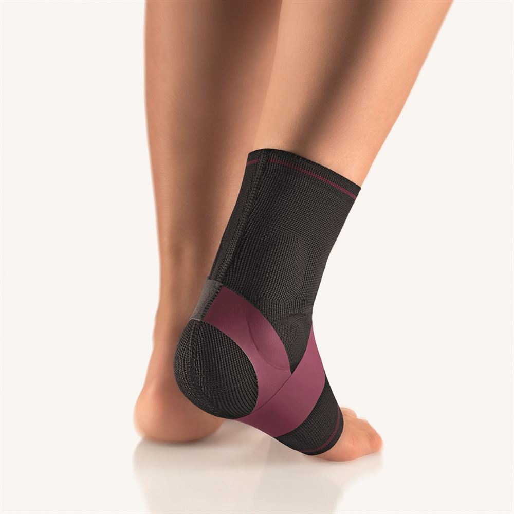 BORT Spiraldynamik Fussbandage<br>1 Stück, XL, links schwarz