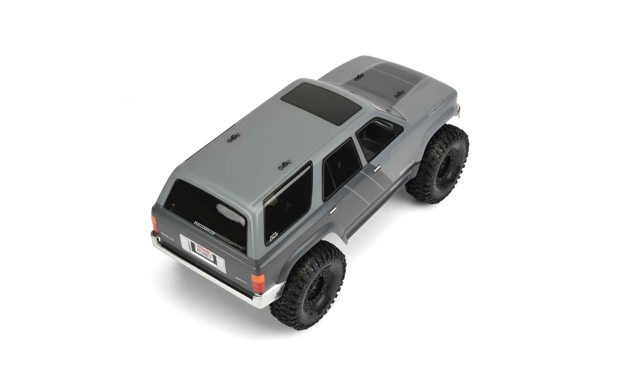 Karosserie Toyota 4runner 1991 unlackiert, 1:10Karosserie für Crawler mit 313 mm Radstand