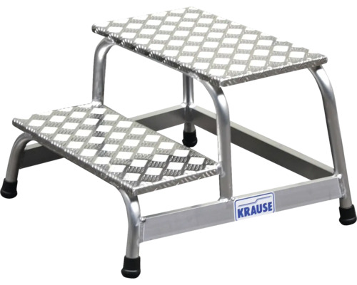 Aluminium montagestap met 2 stappen