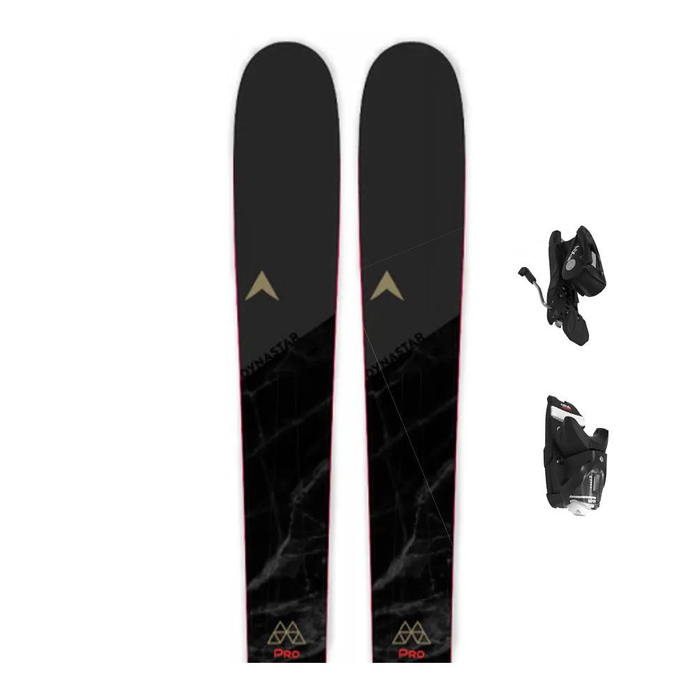 Dynastar M-PRO 85 OPEN + NX 12 GW B90 - Skis backcountry + Fixations Homme noir/rouge/bleu