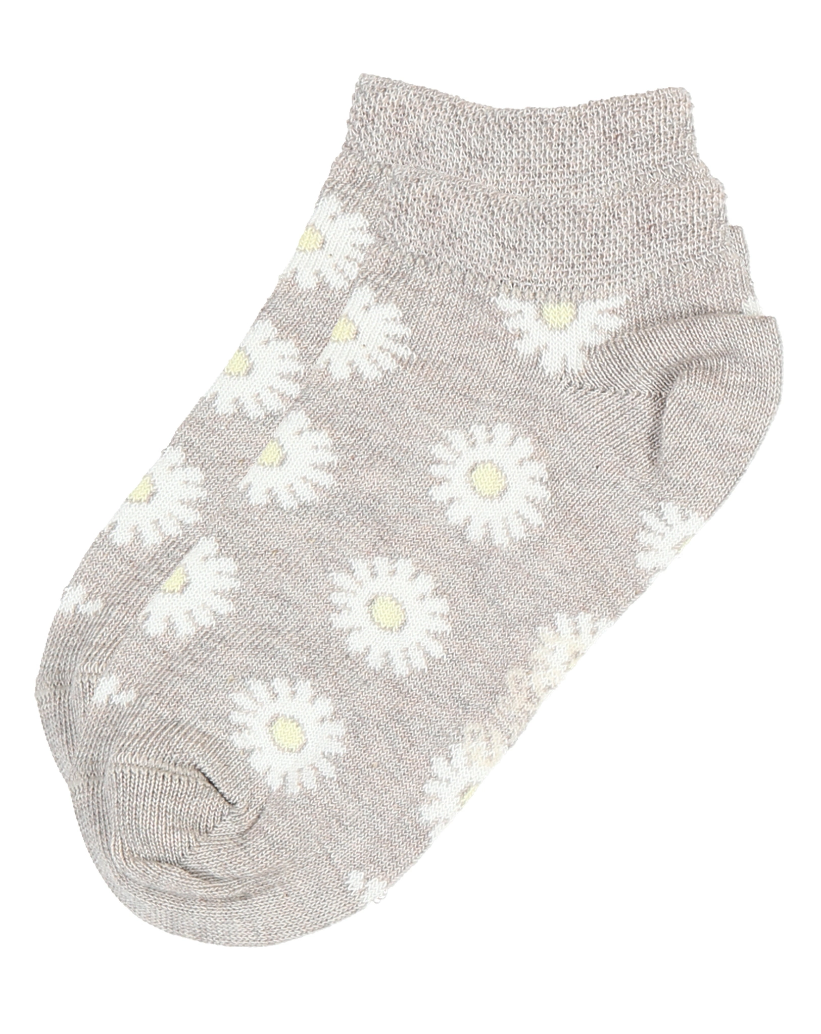 Sneakersocken BLUME/PUNKTE 4er Pack in pink/braun