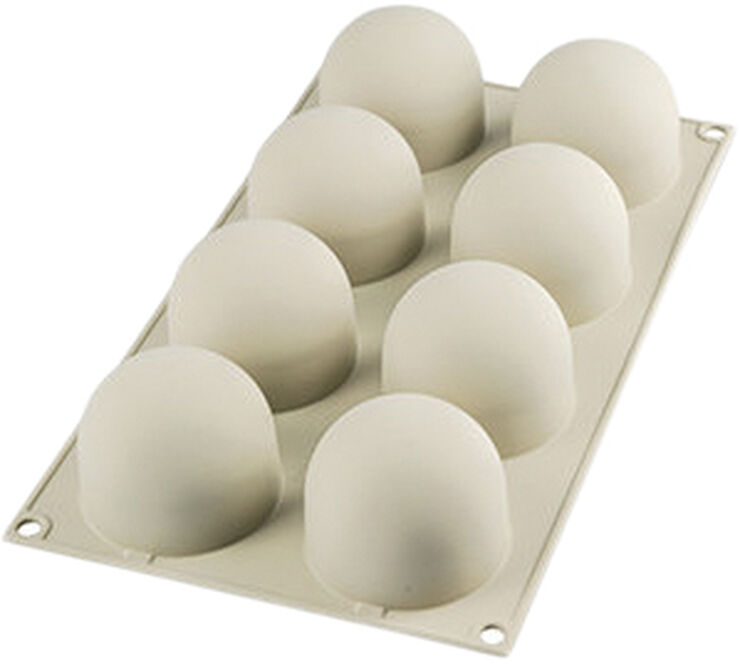 Silikomart DOLCHE TARTUFO FORM 62X52 Grå