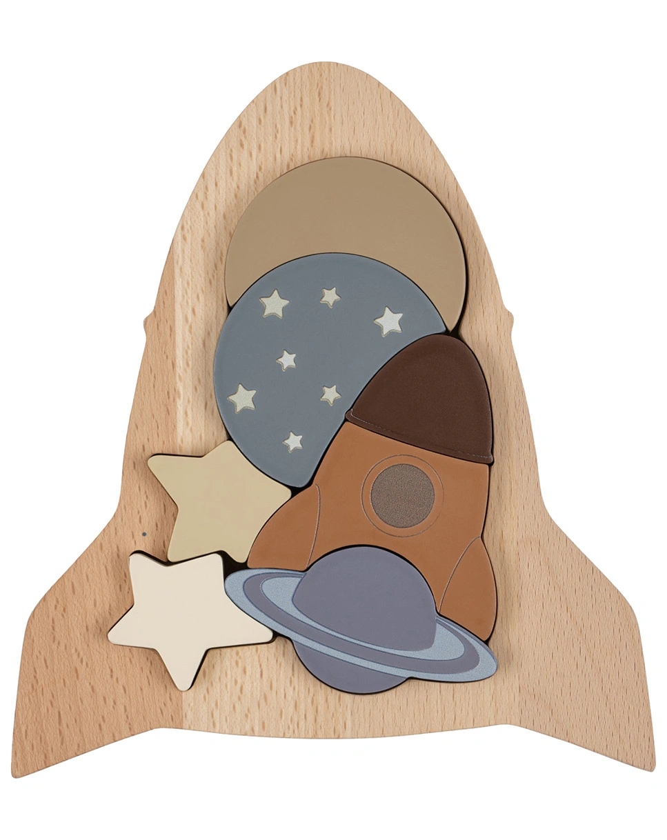 Holzpuzzle ROCKET 7 Teile