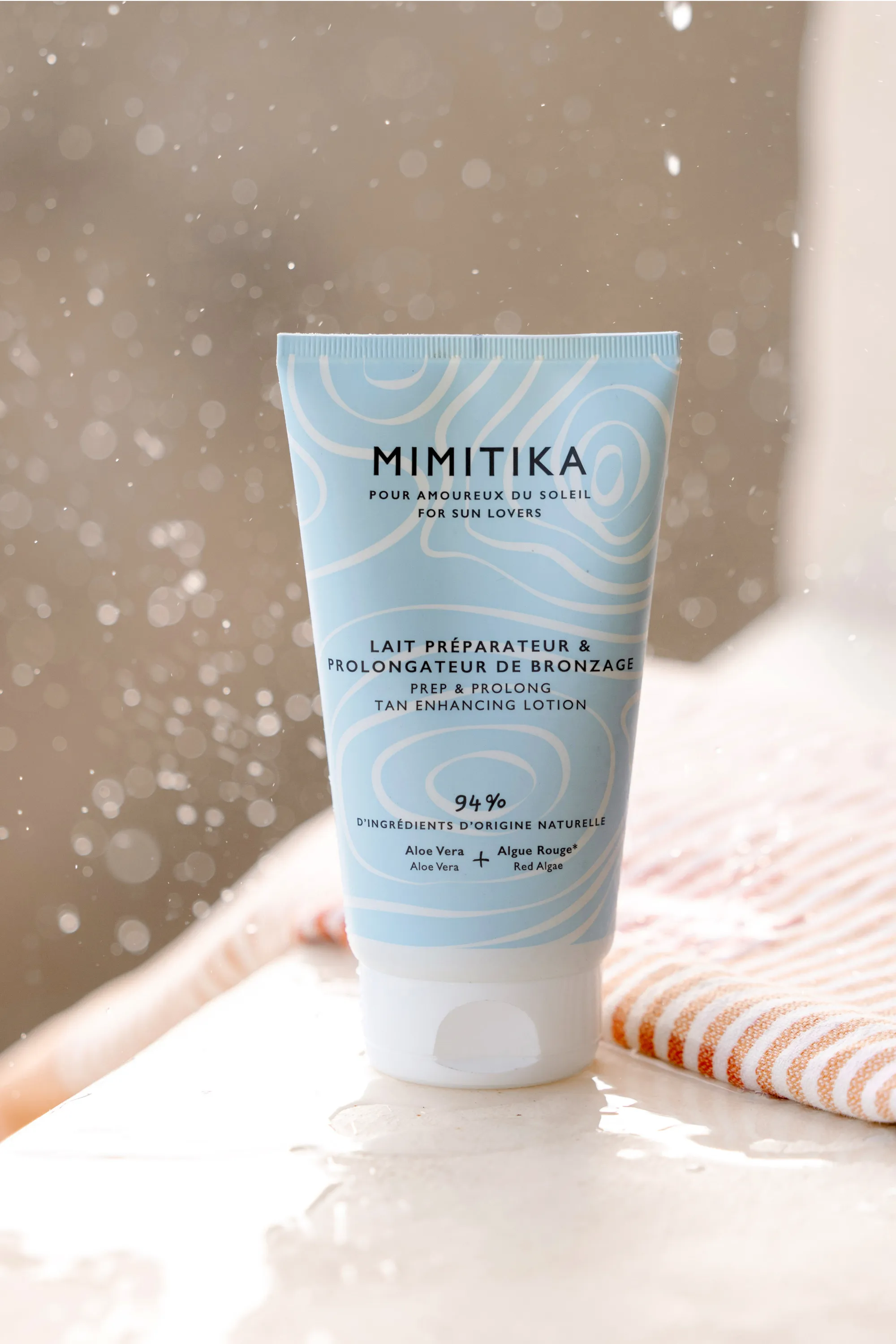 MIMITIKA Lait préparateur & prolongateur de bronzage-140 ml