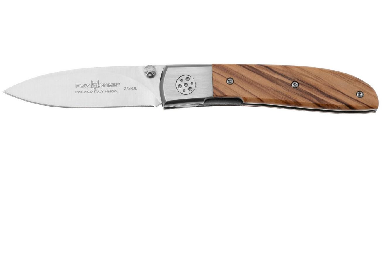 FOX Knives Elite FX-273-OL N690Co, Olive Wood, herenmes