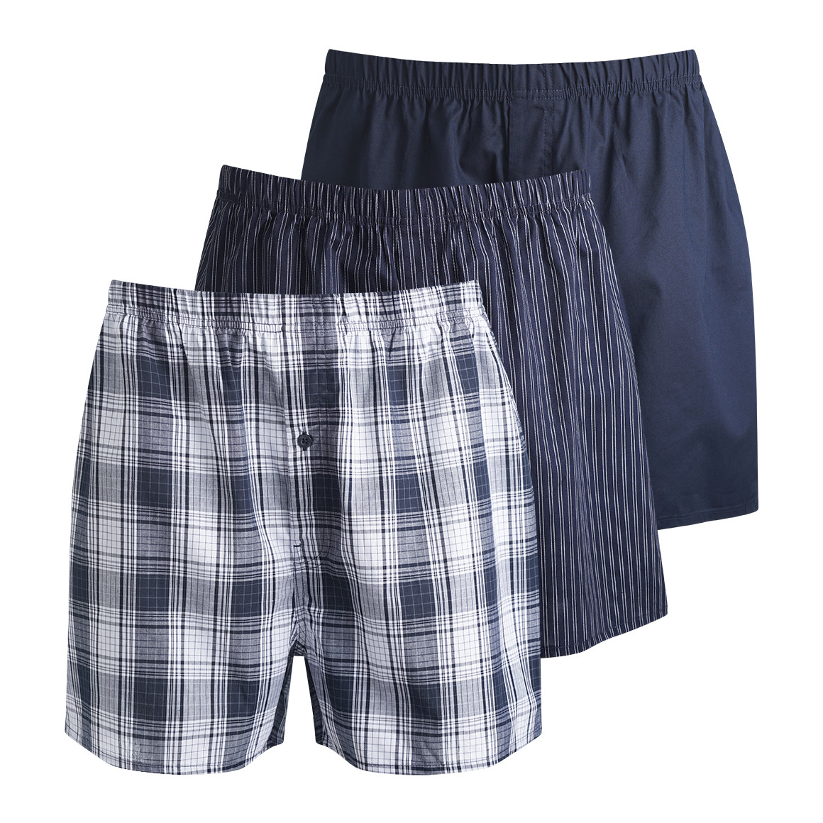 VanVaan 3 Herren Boxershorts im Set dunkelblau