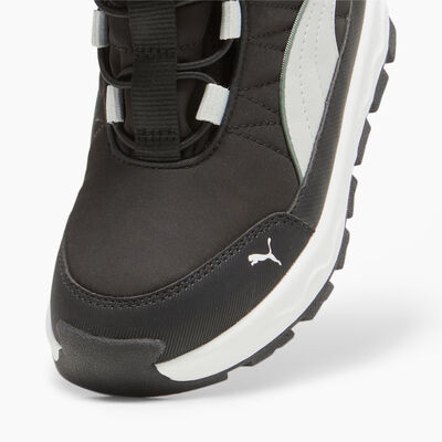 Puma Evolve Puretex AC PS Vintersko, Black/Ash Grey/White