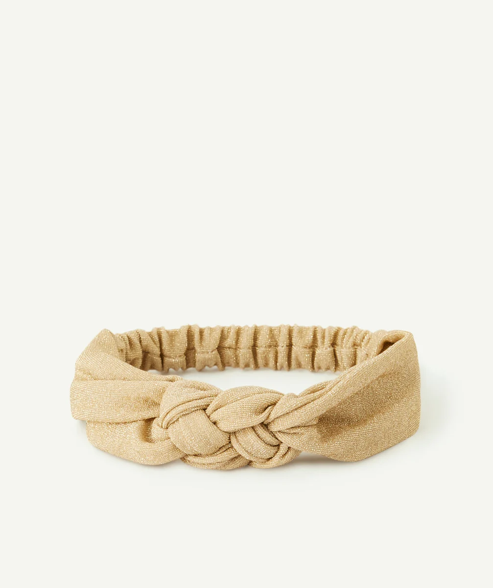 BANDEAU BÉBÉ FILLE COULEUR DORÉE