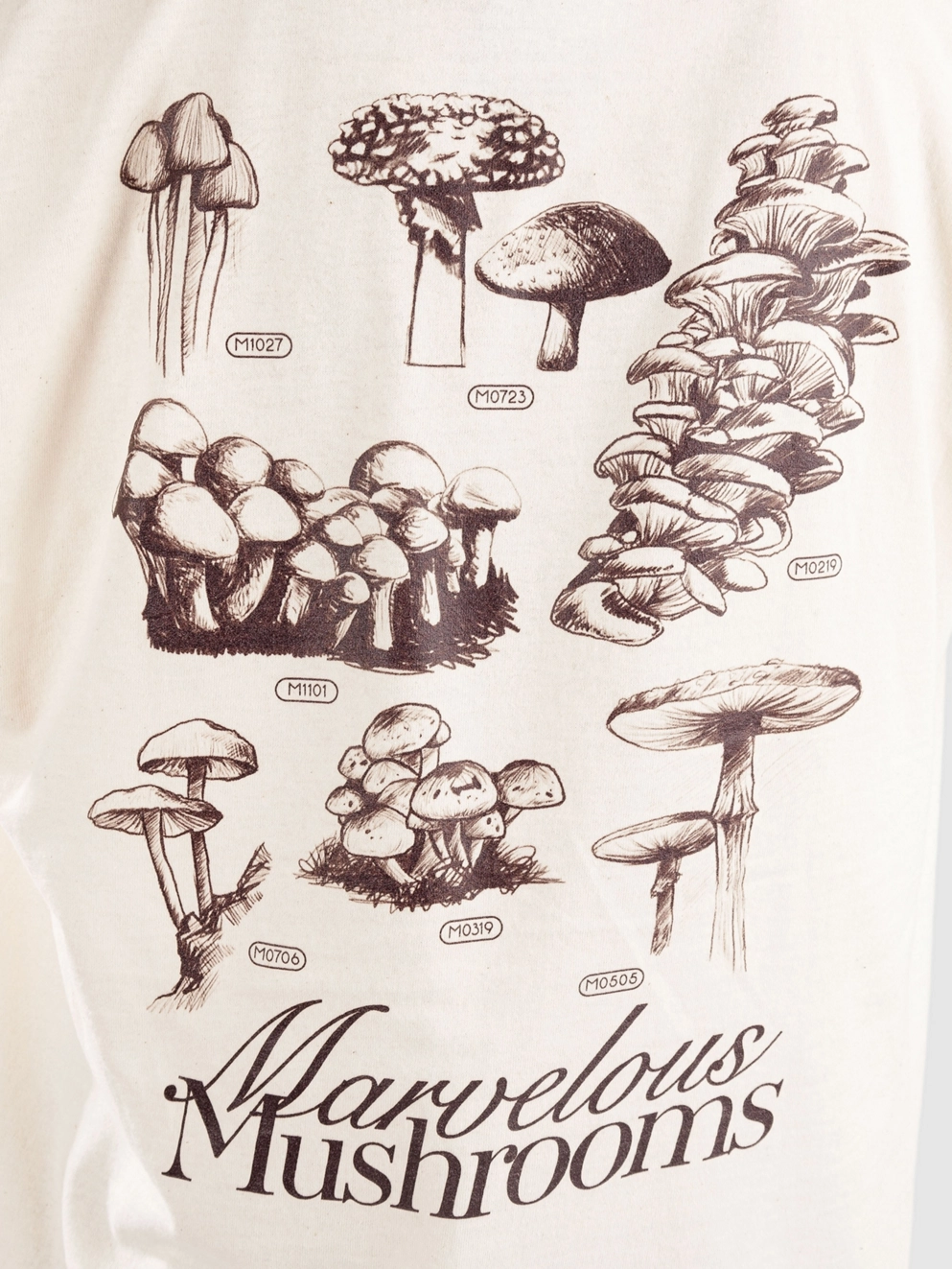 Dravus Magical Mushrooms T-Shirt natural