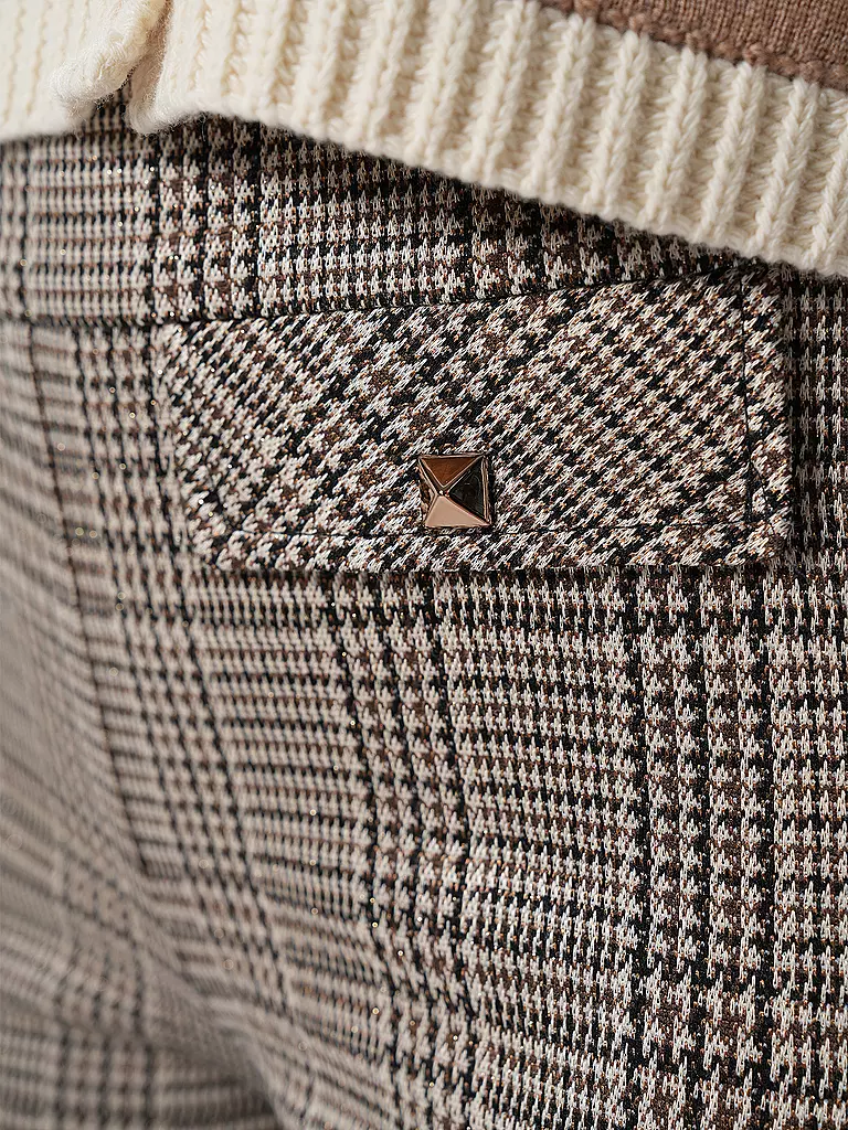 CAMBIO Hose Flared Fit FRANCIS hellbraun