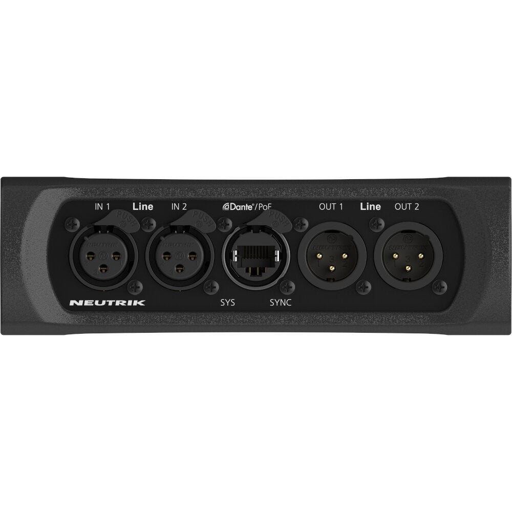 Neutrik NA-2I2O-DLINE DANTE AD-DA converter
