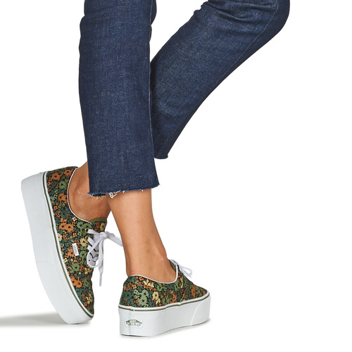 Vans - ERA STACKFORM - Kaki / Fleuri