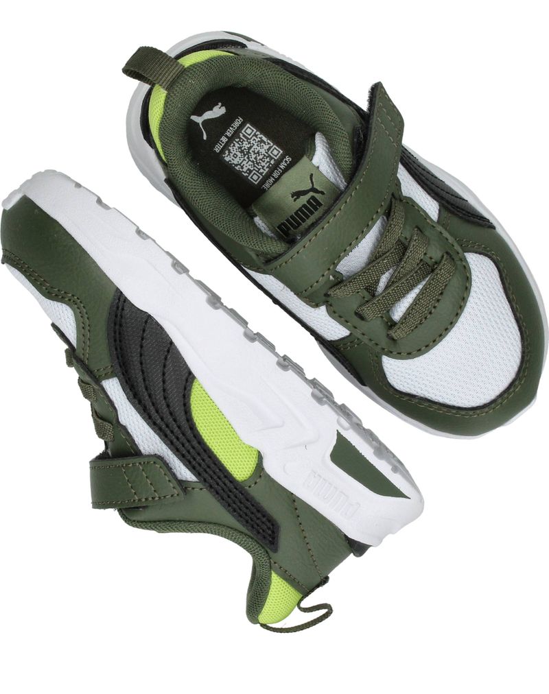 Puma Trinity 2 LT Sneakers Groen Jongens
