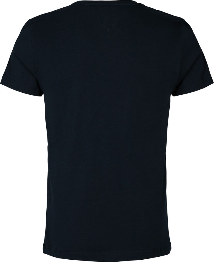 Tommy Hilfiger CORE TOMMY LOGO TEE Blå