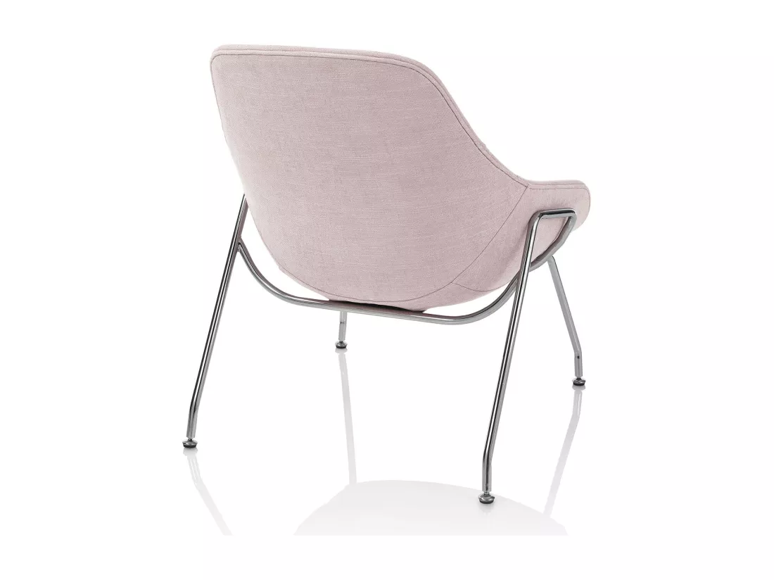 Fauteuil KLARIS rose