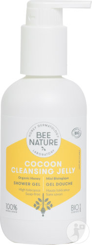 Bee Nature Cocoon Cleansing Jelly Gel Douche Flacon-Pompe 200ml