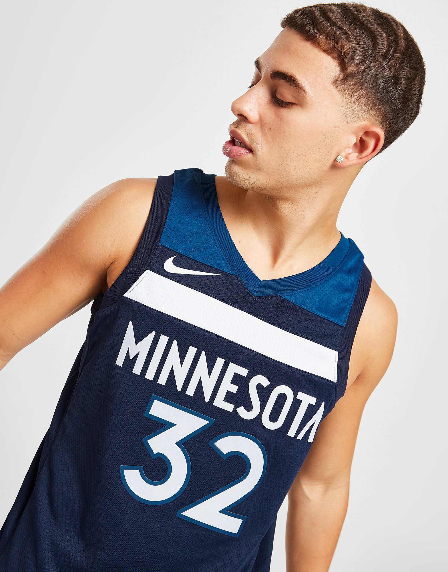 Nike Maillot NBA Minnesota Timberwolves Towns #32 SM Homme