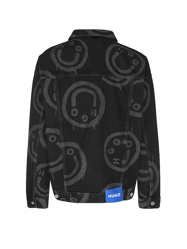 HUGO Jeansjacke WES schwarz