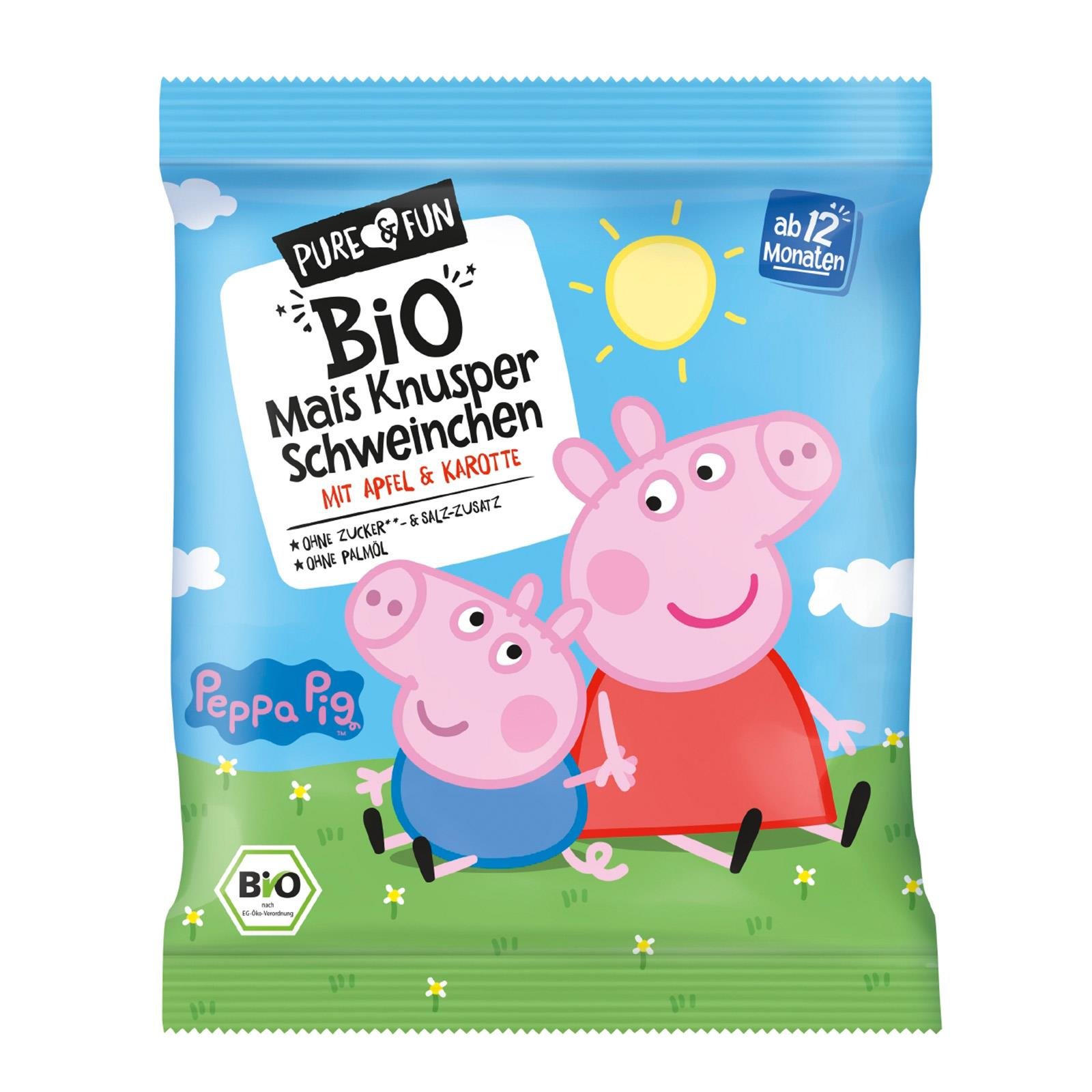 Pure & Fun Peppa Mais Knusper Schweinchen