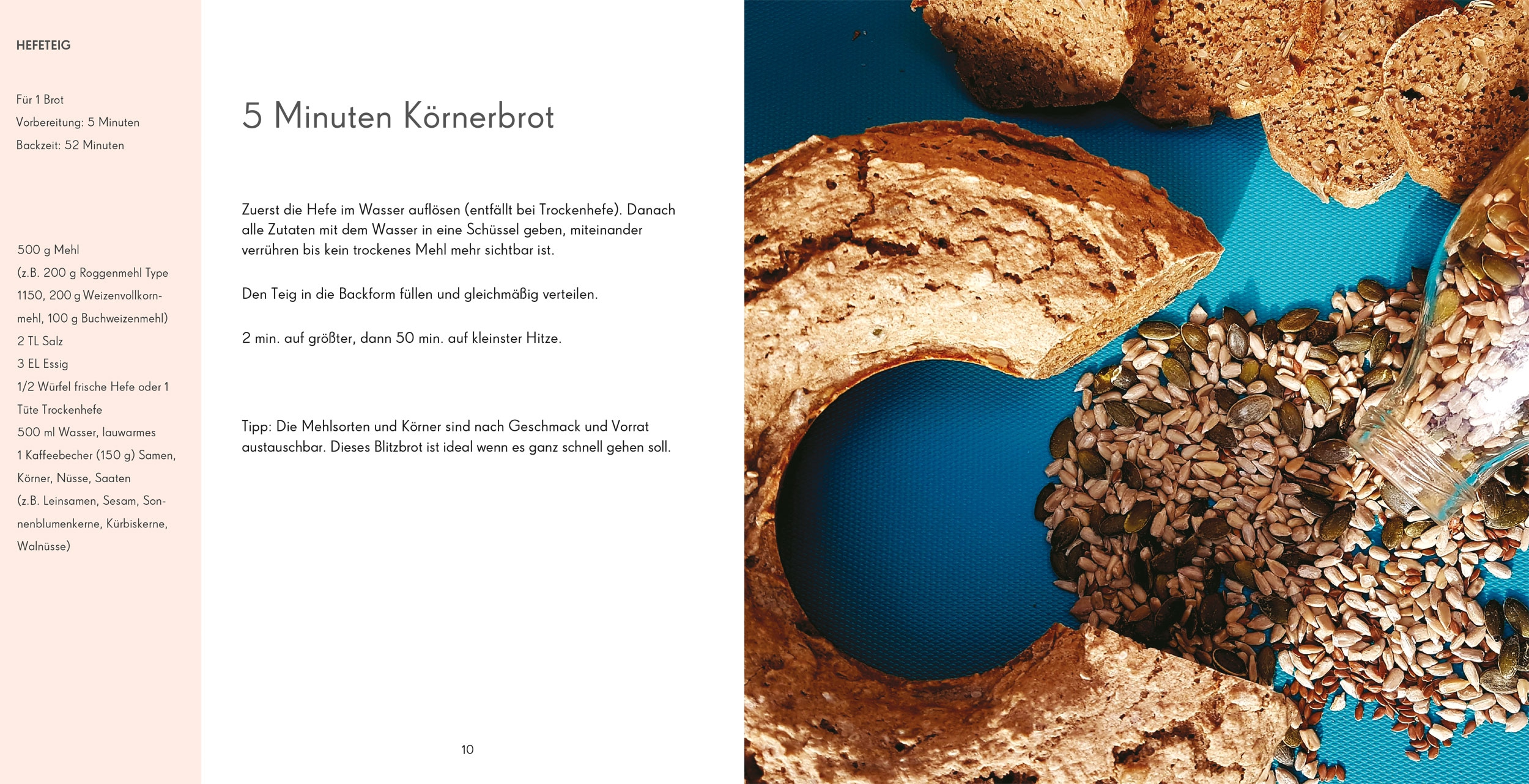 Backbuch „Brot backen mit dem OMNIA“