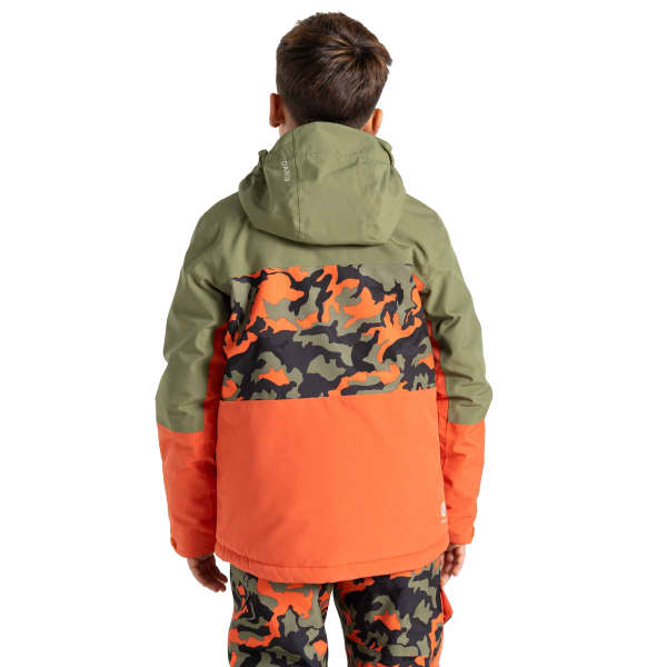 Veste de ski DARE 2B TRAVERSE II JKT ORANGE RUST/ORANGE RUST CAMO PRINT