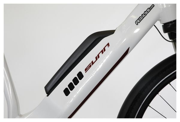 Vélo d'Exposition - Vélo de Ville Électrique Sunn Urb Start Shimano Altus/Tourney 8V 400 Wh 700 mm Blanc 2023
