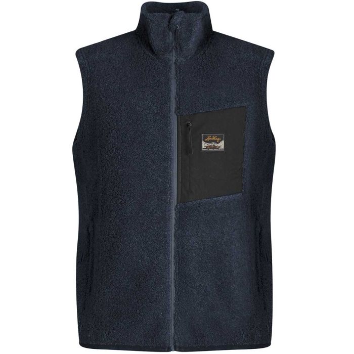 Flok Wool Pile Vest Men