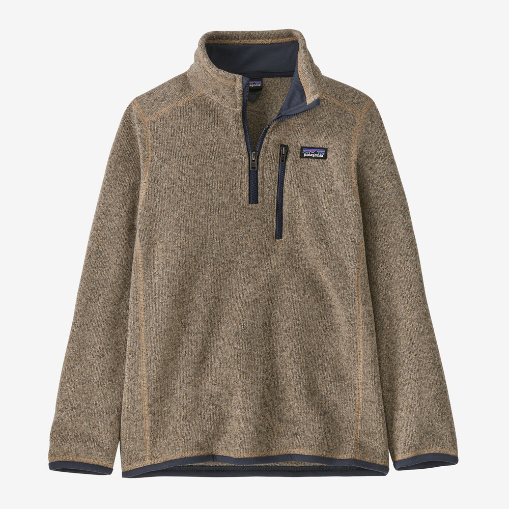 Kids' Better Sweater Fleecejacke mit 1/4-Reißverschluss