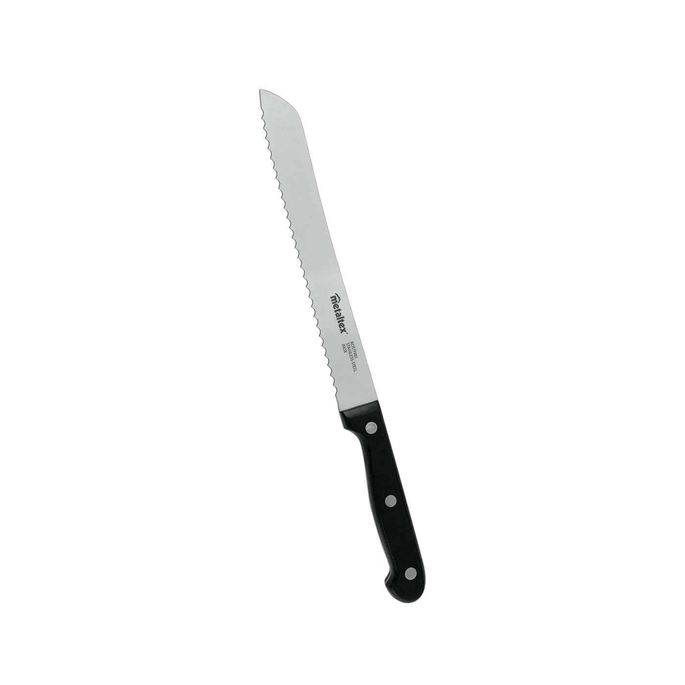 Metaltex Professional Brotmesser Edelstahl 31,5 cm, Klingenlänge 19,5 cm