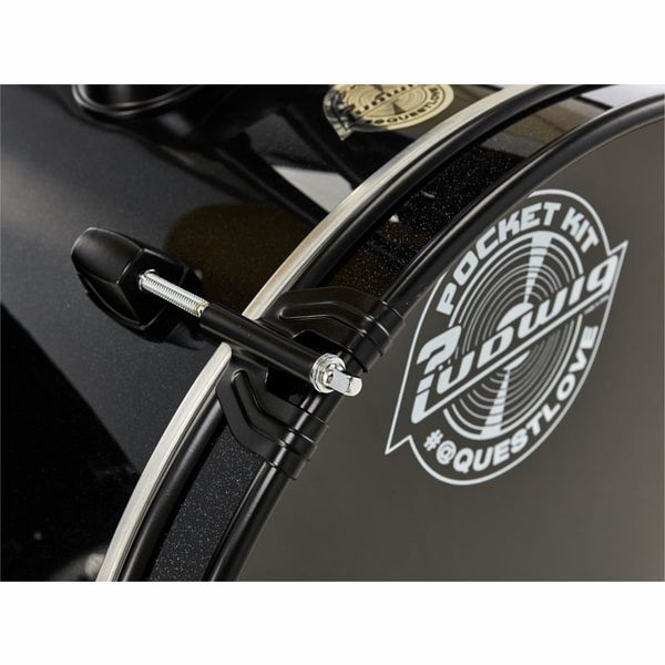 Ludwig Pocket Kit - Black Sparkle