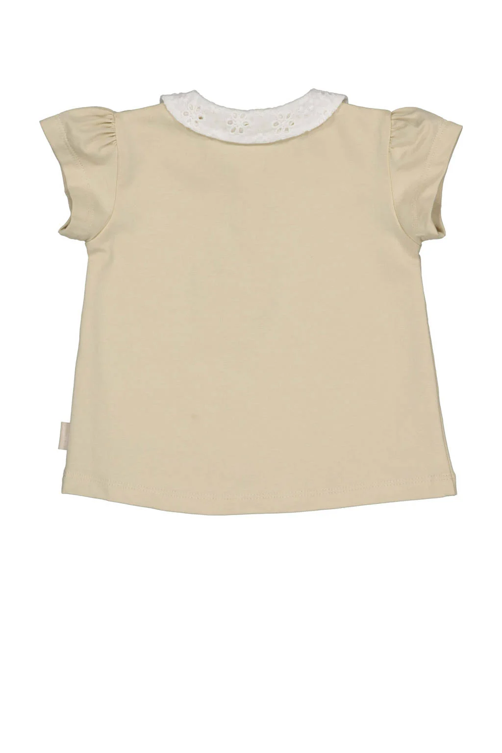 LEVV t-shirt beige broderie