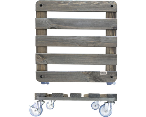 Wagner plantenwagen, sparrenhout, 40x40 cm, draagvermogen 200 kg