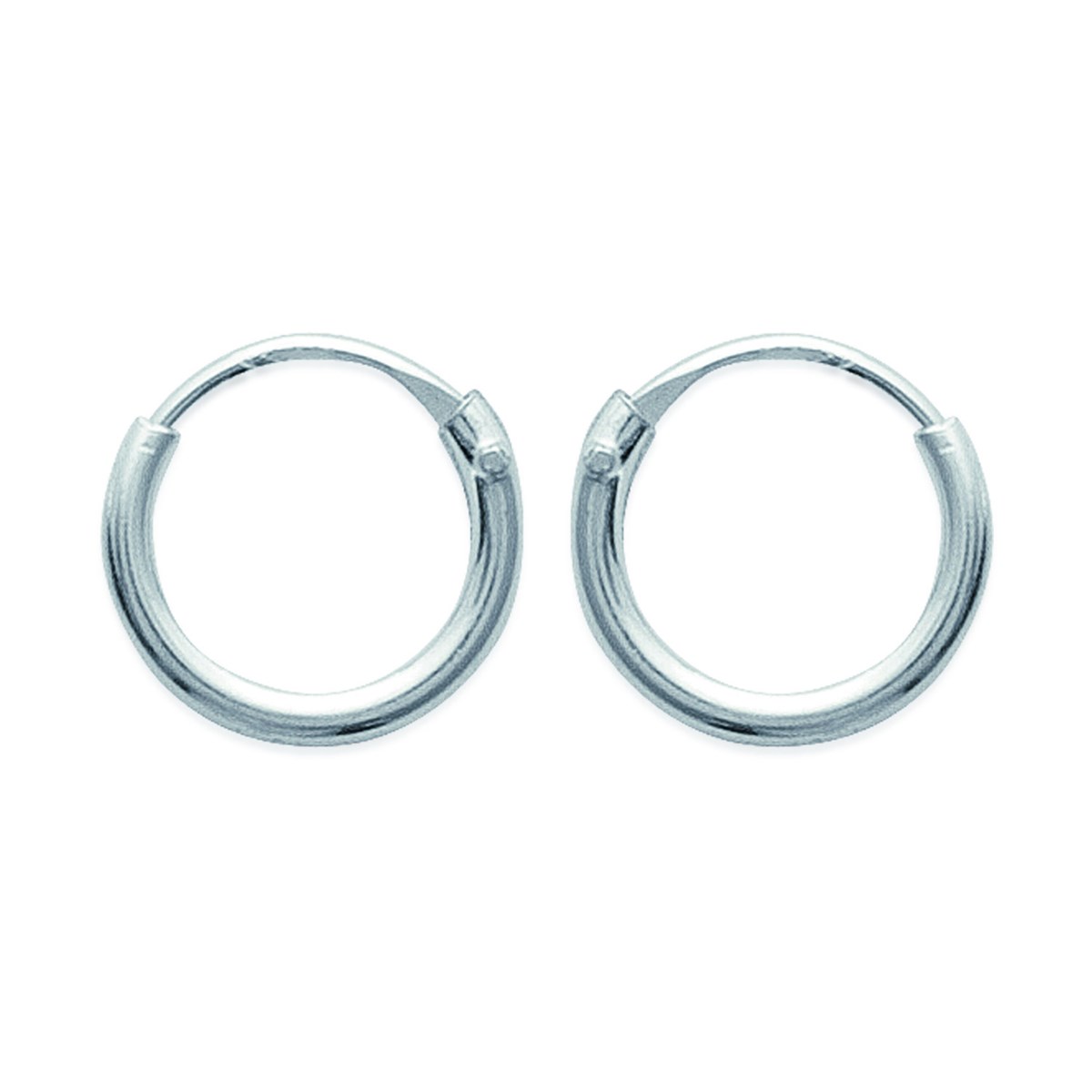 Créoles Brillaxis argent 925 8 mm