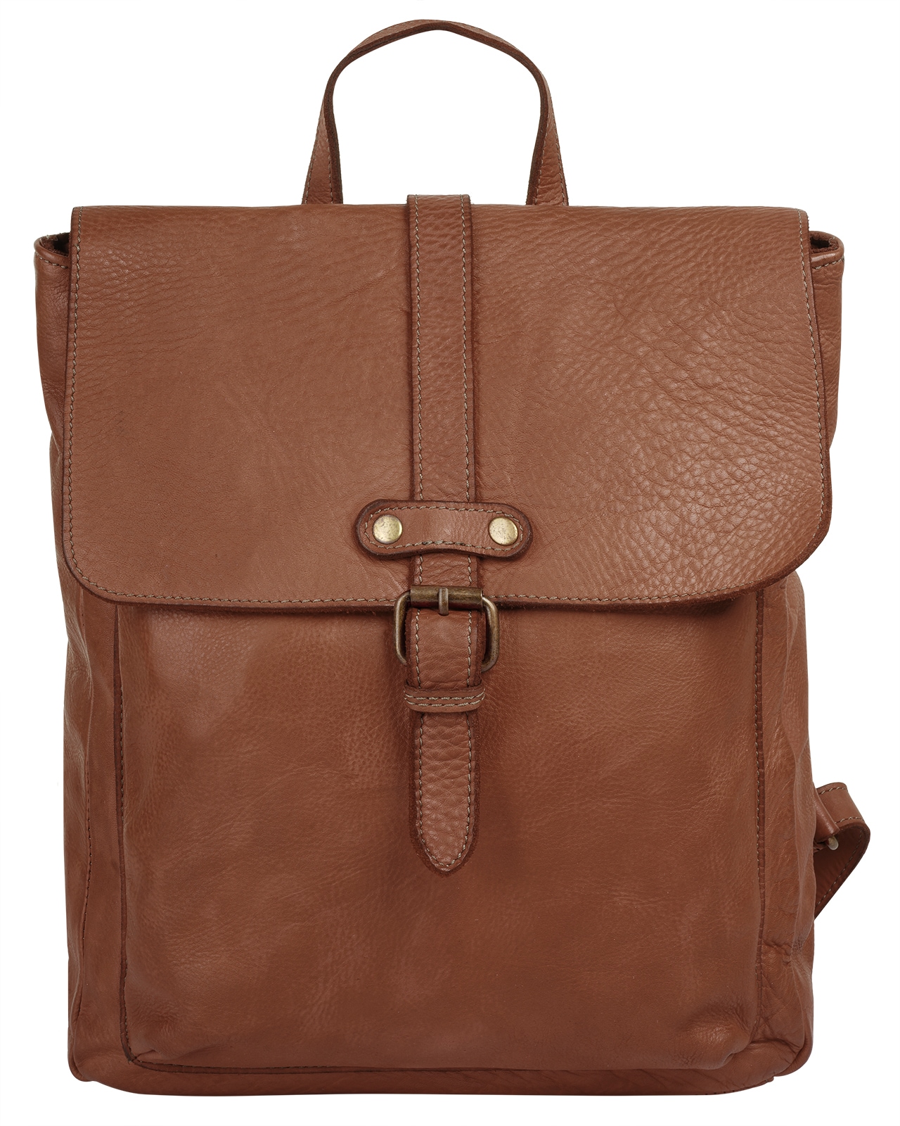 Samantha Look Cityrucksack Echt Leder, Made in Italy