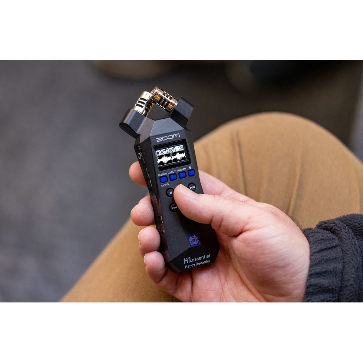 Zoom H1Essential stereo handheld recorder met 32-bit float