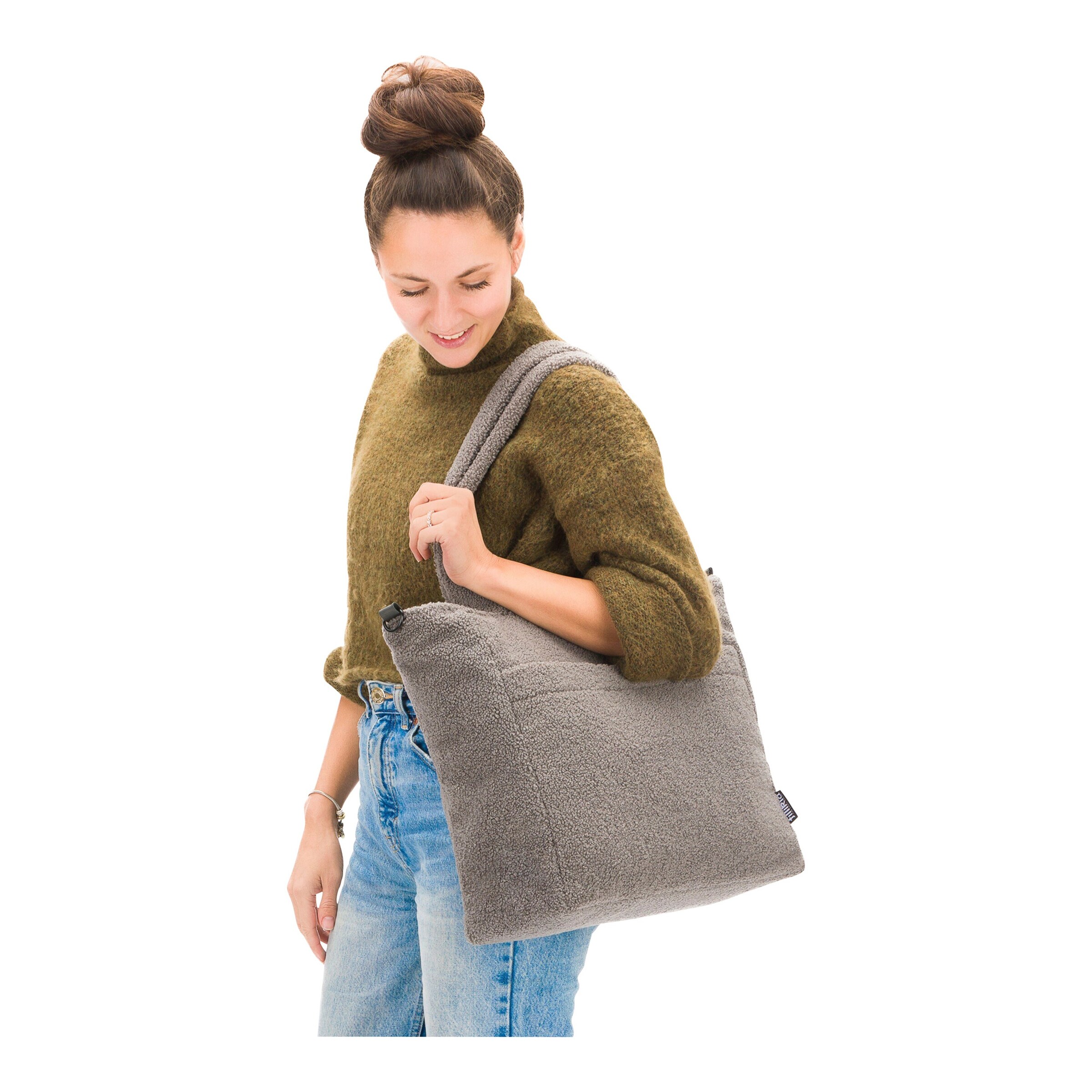 Fillikid Wickeltasche Teddy grau