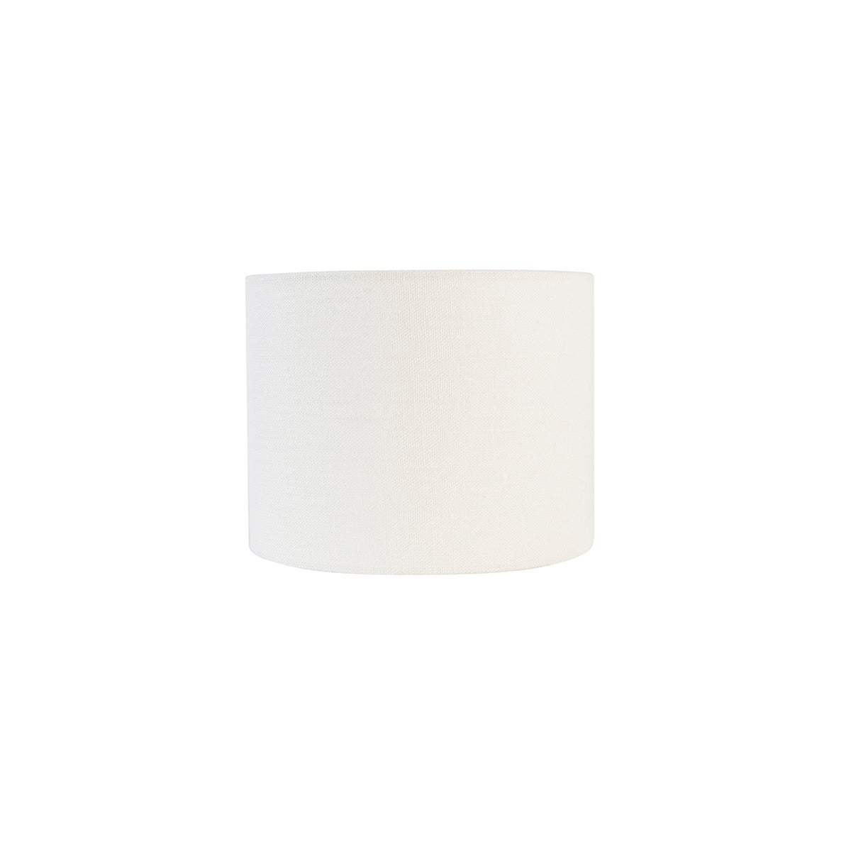 Witte stoffen lampenkap 18/18/14