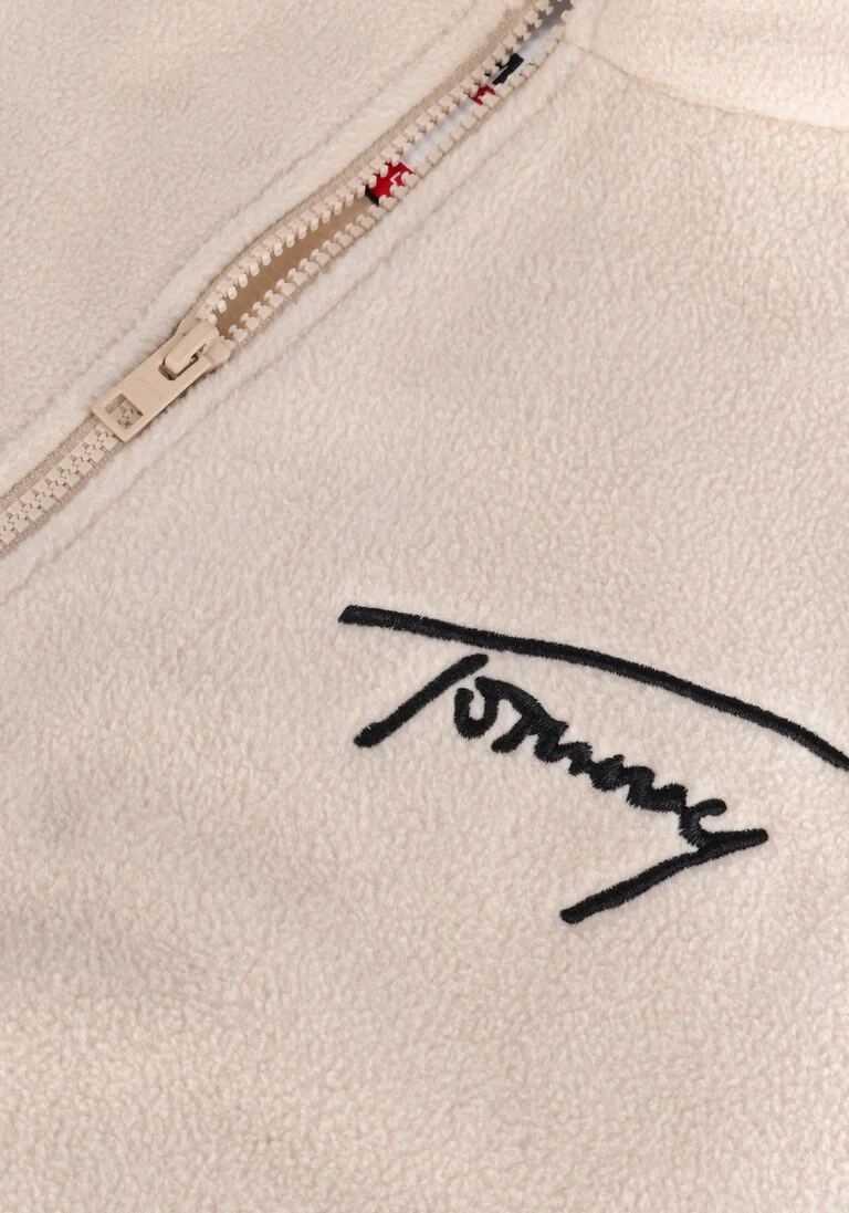 TOMMY JEANS ecru tommy jeans jack tjm mix media retro jacket