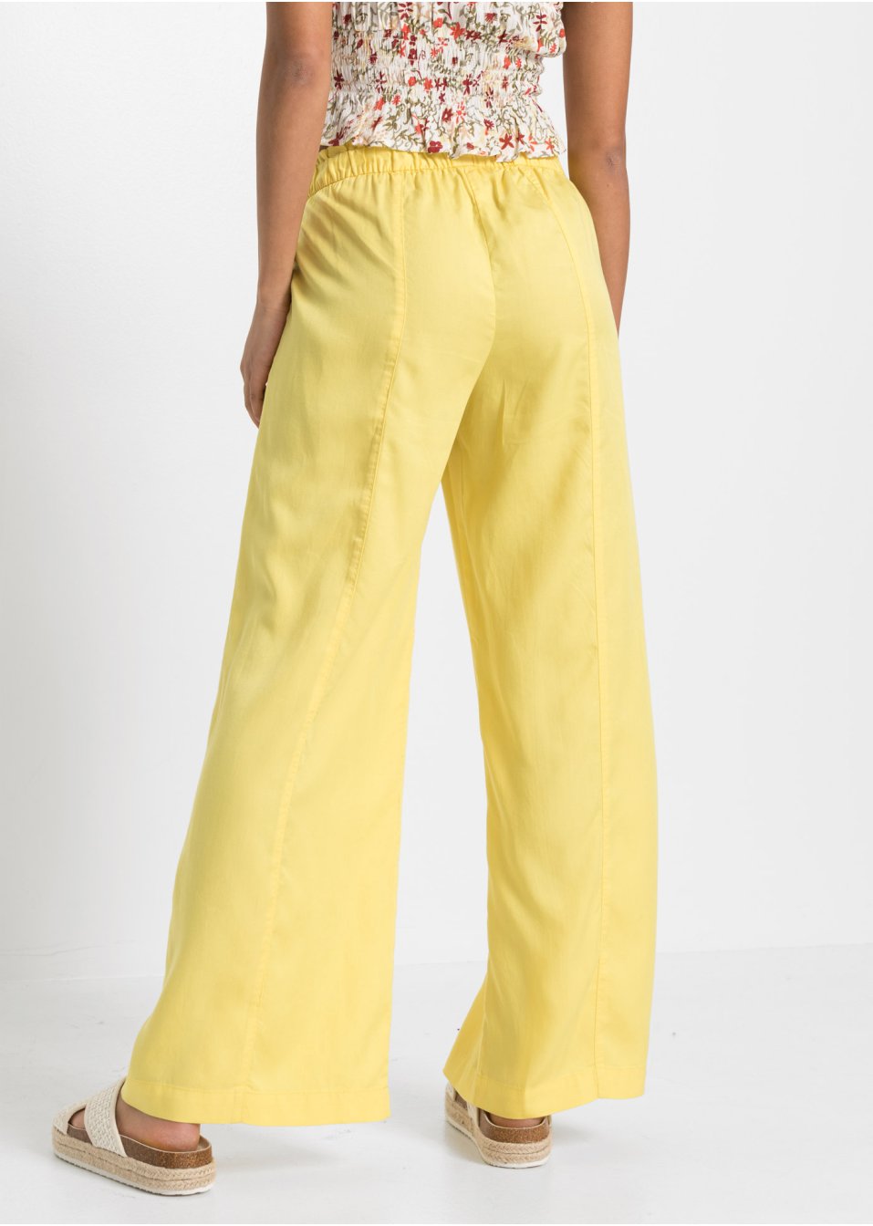 Pantalon large en Tencel