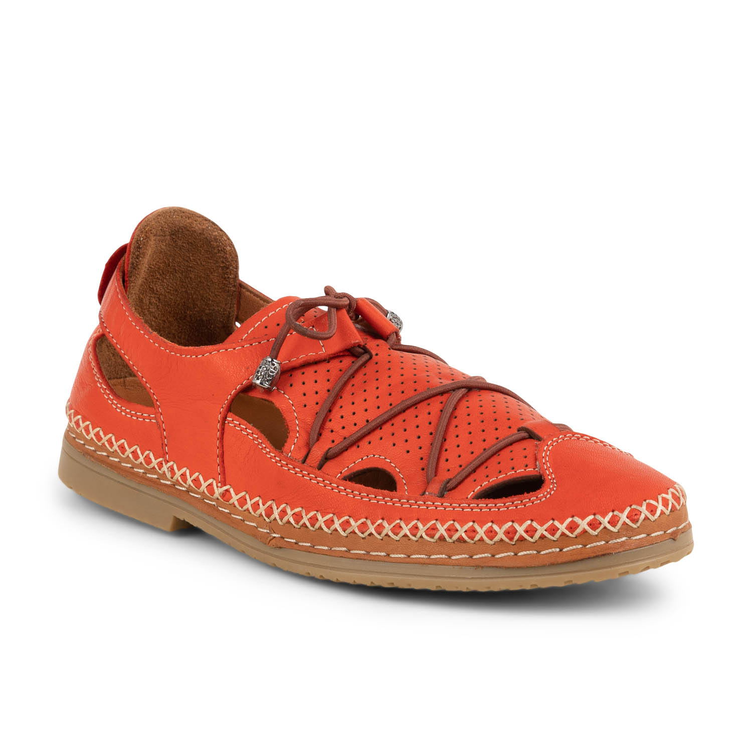 Mocassins femme COCO ABRICOT MELINCOURT