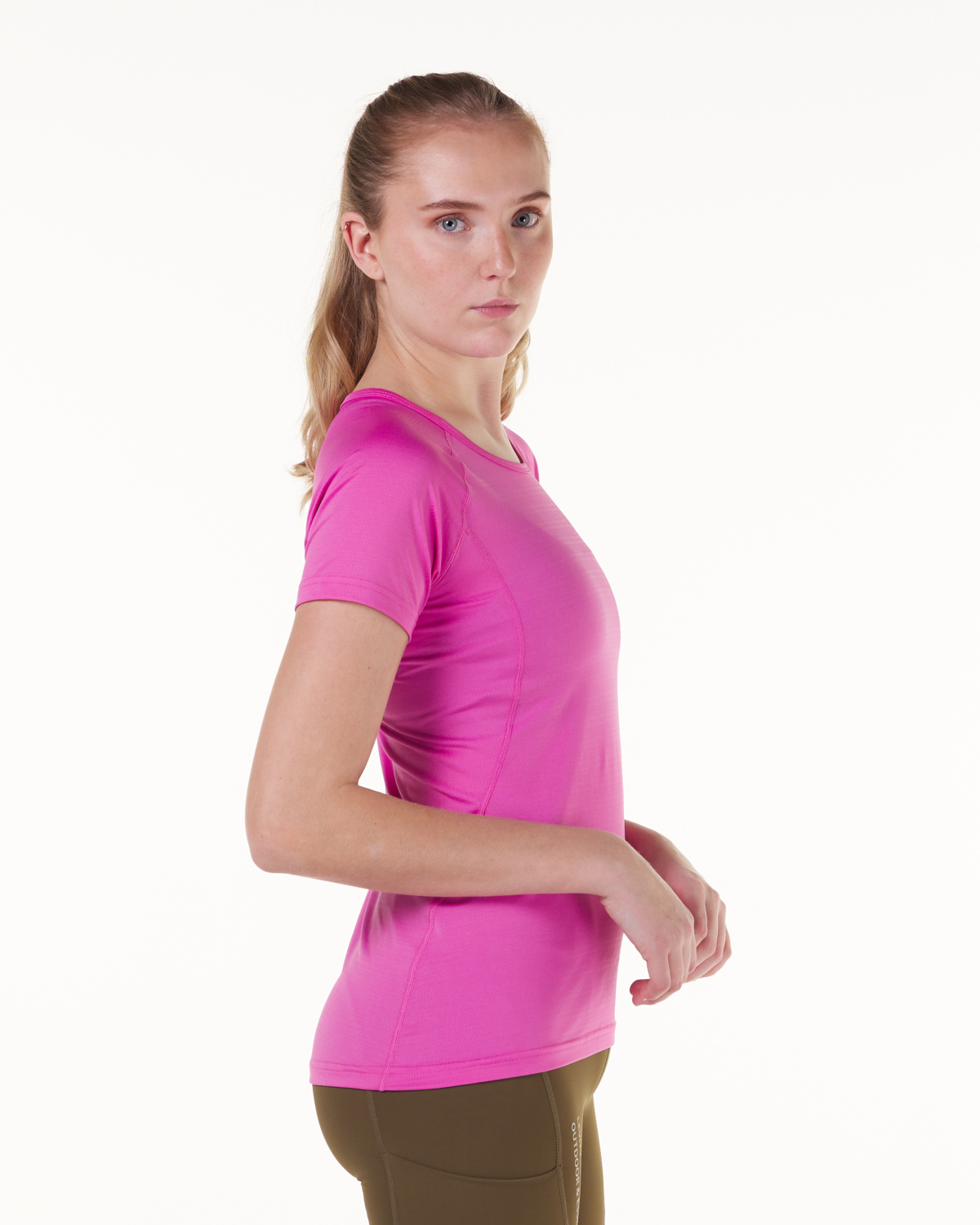LEVITY Helium Dry Ctrl Tee Luminous Pink