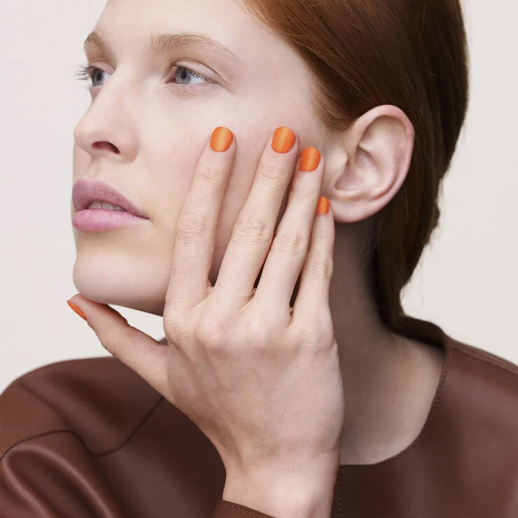 HERMÈS Les Mains Hermès, nail enamel, Orange Boîte