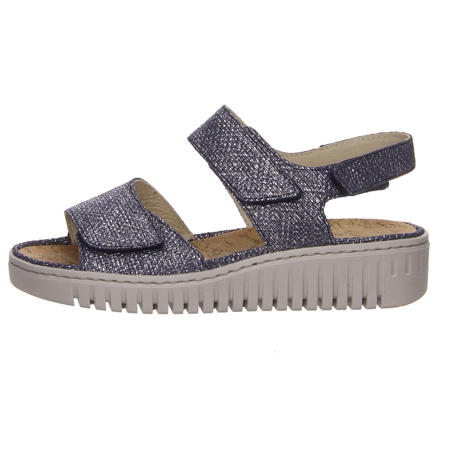 Waldläufer Sandalen blau blau