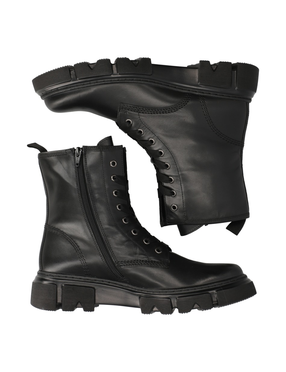 Glattleder Schnürboot