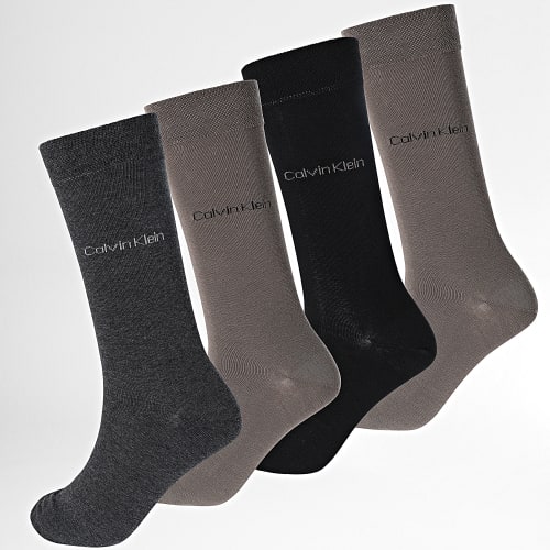 Lot De 4 Paires De Chaussettes 701224106 Marron Noir