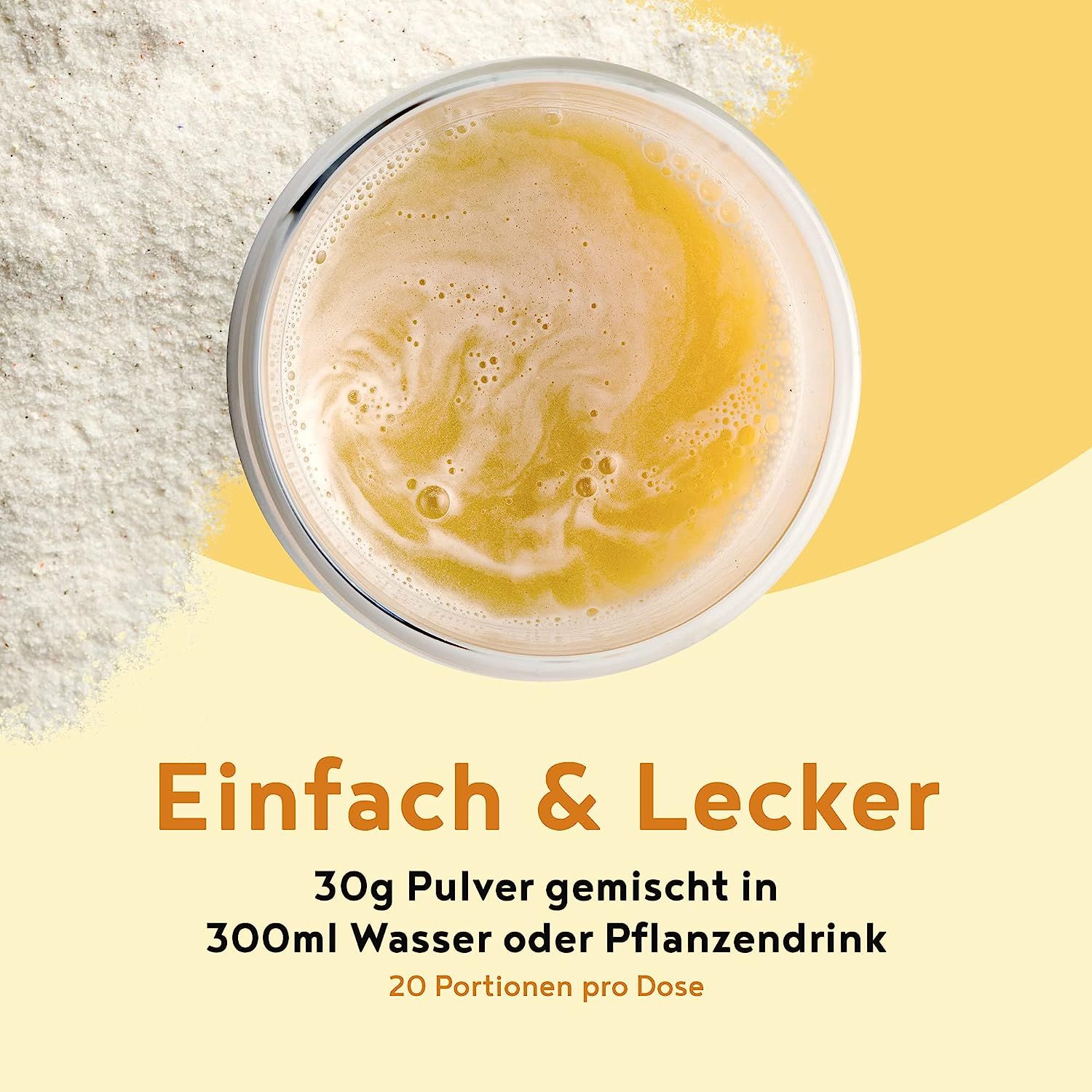 Vegan Protein - BANANE - Pflanzliches Proteinpulver