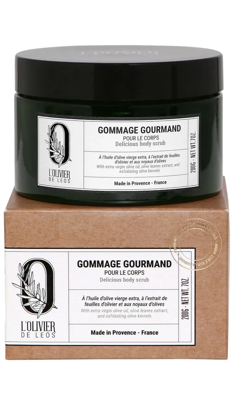 L'OLIVIER DE LEOS Gommage gourmand corps-200 g
