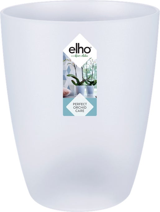 Elho bloempot Brussels orchidee transparant D 12,5 H 15,5 cm